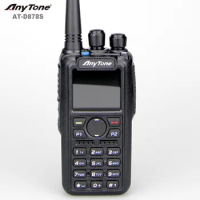 Anytone AT-D878S GPS Digital+Analog mode DMR portable two way radio Compatible with Mototrbo Repeater
