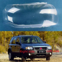 For Ford Escape / Kuga 2004 2005 2006 2007 headlight transparent plexiglass lampshade headlight mask