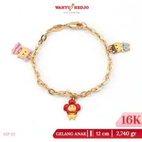 Gelang Anak Emas Kadar 16K Wahyu Redjo GLA-16K 31587213 Non Pameran