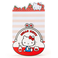 【震撼精品百貨】Hello Kitty 凱蒂貓~HELLO KITTY便條紙與造型夾座組(復古錢包)