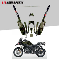 Motorcycle full body stickers reflective protective sticker Body decorative film for BMW R1200GS 17-18 r 1200gs r1200 gs