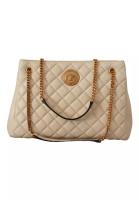 Versace Versace Quilted Leather Medusa Head Tote Bag