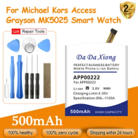 High Quality APP00222 Replace Battery For Michael Kors Access Grayson MK5025 Smart Watch + Free Kit Tools