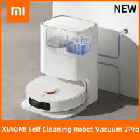Original New XIAOMI MIJIA Self Cleaning Robot Vacuum Mop 2 Pro B113CN Home Cleaning Robot Tools Dirt Disposal LDS Navigation