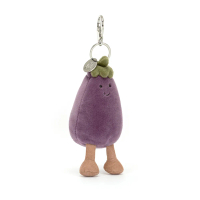 英國 Jellycat 迷人茄子鑰匙圈