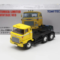 Tomytec Tomica TLV N166a HINO HH341 TRACTOR HEAD Truck Limited Edition Simulation Alloy Static Car Model Toy Gift