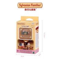 Genuine Sylvanian Families Play House toy doll animal doll mini decoration Lamp