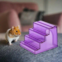 Hamster Climbing Ladder Hamster House Durable Hideout Play Cage Decor Climbing