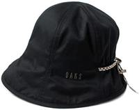 DAKS【日本代購】女款帽子 防紫外線 棉質 黑色 - D7218