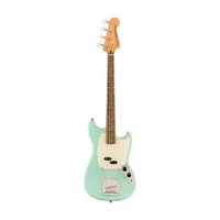 Squier by Fender Classic Vibe 60s Mustang Bass, Laurel FB, Seafoam Green, Bass Guitar (0374570557)