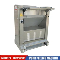 Commercial Pork Skin Peeling Removing Machine Pig Pork Skin Peeling Machine Meat Skinner Processing Machine