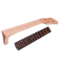 23 Inch Ukulele Neck Fingerboard Fretboard DIY for Soprano Concert Tenor Accessories