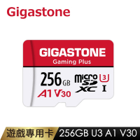 Gigastone Gaming Plus microSDXC 256G 遊戲專用記憶卡(A1、V10、U1、支援Nintendo Switch)