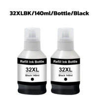 32XL Black Compatible Ink Bottle Replacement for 31 32XL Ink Used with HP Smart Tank Plus 551 555 651