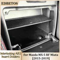 Miata 2015 2016 2017 218 2019 Glove Box Organizer For Mazda MX-5 RF Miata Interior Accessories For Mazda MX5 RF Miata Accessori