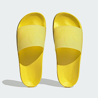 Adidas Adilette Lite [IE7735] 男女 涼拖鞋 運動 休閒 經典 三葉草 搶眼 夏天 海灘 黃