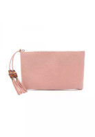 Gucci Pre-Loved Gucci Bamboo Clutch bag leather pink