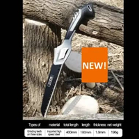 AIRAJ Hand Folding Saw Gergaji Kayu Lipat Camping Portable SK5 Steel Small