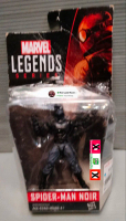 Marvel Spider-Man Noir Action Figure 2015 Legends Hasbro Avengers Universe