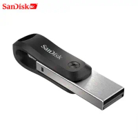 SanDisk New USB Flash Drive iXPand U Disk OTG Lightning Connector USB3.0 Stick 256GB 128GB MFi For iPhone &amp; iPad Pen drive IX60N