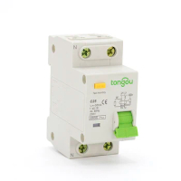 230V 1P+N 50/60Hz Residual Current Circuit breaker With Over Current and Leakage Protection RCBO 25A