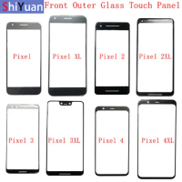 Front Outer Glass For Google Pixel Pixel XL Pixel 2 2XL Pixel 3 3XL 3A 3AXL Pixel 4 4XL Touch Panel Touchscreen Glass Lens
