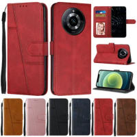 For Oppo Realme 11 Pro Case Flip Wallet Book Cover on For Coque OPPO Realme 11 Pro Plus Realme 11 Pro+ Protect Phone Case Fundas