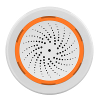 USB Sound Light Sensor Tuya Zigbee 90dB Sound Light Sensor Smart Alarm Siren App Remote Control Home