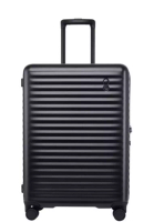 ECHOLAC Echolac Celestra S 20" Carry On Luggage Expandable Spinner (Black)