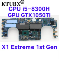For ThinkPad X1 Extreme 1st Gen laptop motherboard 17870-1 448.0DY04.0011 i5-8300H GTX1050TI tested 100% working FRU 01YU945
