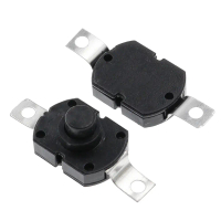 Công tắc nút nhấn, 10 CÁI, 1712KD, 30V, 1A, Công tắc đèn pin, CHỐNG KÉO, 17X12X9.5MM, Công tắc đèn B