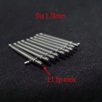 20 mm 22 mm High Quality Stainless Steel Watch Strap Pin Dia 1.78 mm /1.1 mm Tip End Spring Bar For Seiko Citizen Diving Watch