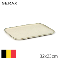 【SERAX】MERCI/N°1長方盤/32x23cm/白(比利時米其林餐瓷家飾)