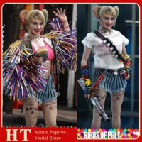 Hot toys MMS566 1/6 Birds of Prey Female Soldier Joker Girlfriend Harley Quinn Full Set Model 12In Action Figure Art Collection