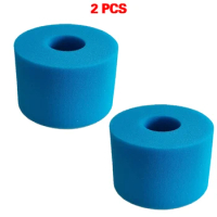 2 reusable washable foam filter element S1 suitable for Intex Pure Spa