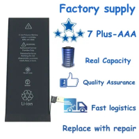 10pcs/Lot Factory Supply Zero Cyclic Battery For IPhone 7 Plus 7Plus 2900mAh Replacement Repair Part 7Plus-AAA