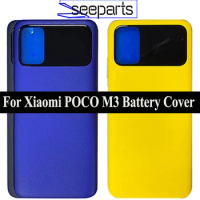 Back Cover For Xiaomi Poco M3 Battery Cover Back Panel Rear Housing Case Poco M3 Battery Cover