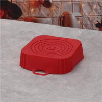 Silicone Pot for Air Fryers, Oven Baking Tray, Fried Chicken Basket, Mat AirFryer