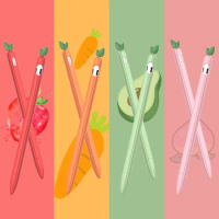 Cute fruits Silicone Pencil Case For Apple Pencil 1st 2nd gen Tablet Touch Stylus Pouch Portable Protective Cover for Pencil 2 1