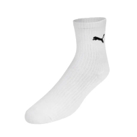 【PUMA】襪子 白 基本款 經典 中筒襪 長襪 休閒(BB137801)