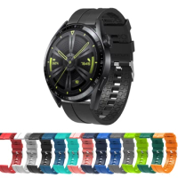 22mm Silicone Strap For Huawei Watch GT 3 46mm Sport Bracelet Watchband For Huawei GT 2/GT 2 Pro/GT Runner/Honor GS Pro Correa