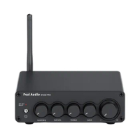 Fosi Audio Sound Power Amplifier 2.1 Channel Amp Audio Receiver for Speaker Subwoofer 165Wx2 +350W BT30D PRO