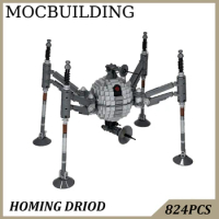 Homing Droid MOC Building Blocks Display Construction Toys Birthday Gift Christmas