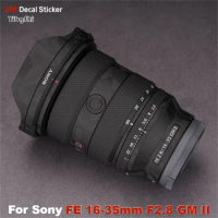 For Sony FE 16-35mm F2.8 GM II SEL1635GM2 Lens Sticker Coat Wrap Protective Film Protector Vinyl Decal Skin FE 16-35 F/2.8 GMII