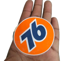 Sticker 76 Cutting Timbul