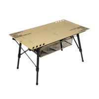 【CARGO】CARGO 工業風拼接式折疊桌-沙色(CARGO#貨櫃 #戶外 #潮流 #風扇 #摺疊椅 #板凳 #收納箱)