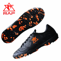 Sepatu Futsal RAF VANTHERA BLACK ORANGE LS Dewasa sepatu  futsal sepatu  futsal sepatu futsal decit 