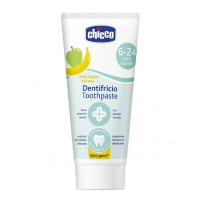 Chicco 兒童木醣醇含氟牙膏(蘋果香蕉)50ml★衛立兒生活館★8058664175550