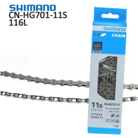 Shimano ULTEGRA DEORE XT HG701 -11 Speed Road MTB Bike 116 Link Chain with Quick Links Bicycle chain for M7000 M8000 5800 6800