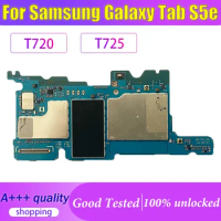 100% Working Mainboard For Samsung Galaxy Tab S5e T720 T725 Motherboard Full Unlocked Logic Board With Android System Full Chips